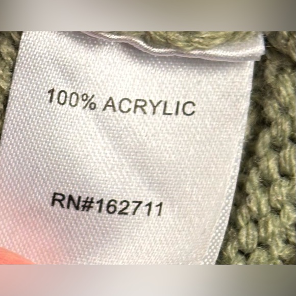 Women's Beach Off Shoulder Hollowed Out Horn Sleeve Drawstring Knitted Sweater - Picture 6 of 7